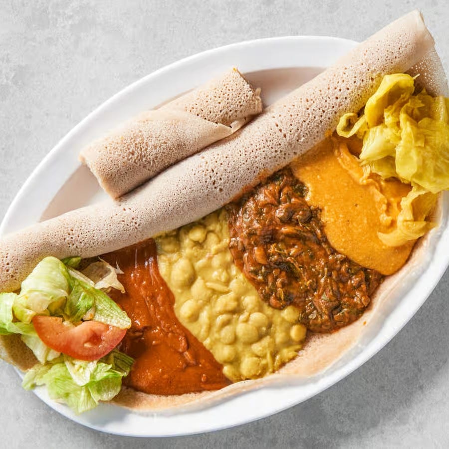 Any Four Items Vegetarian Combo.
