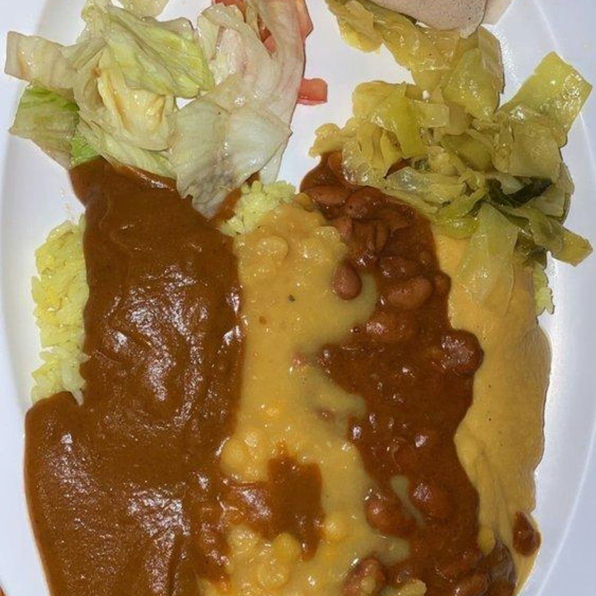 Mild Chickpea Sauce.